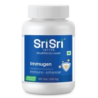Иммуджен Шри Шри Аюрведа укрепление иммунитета, 60 таблеток, Immugen, Sri Sri Ayurveda